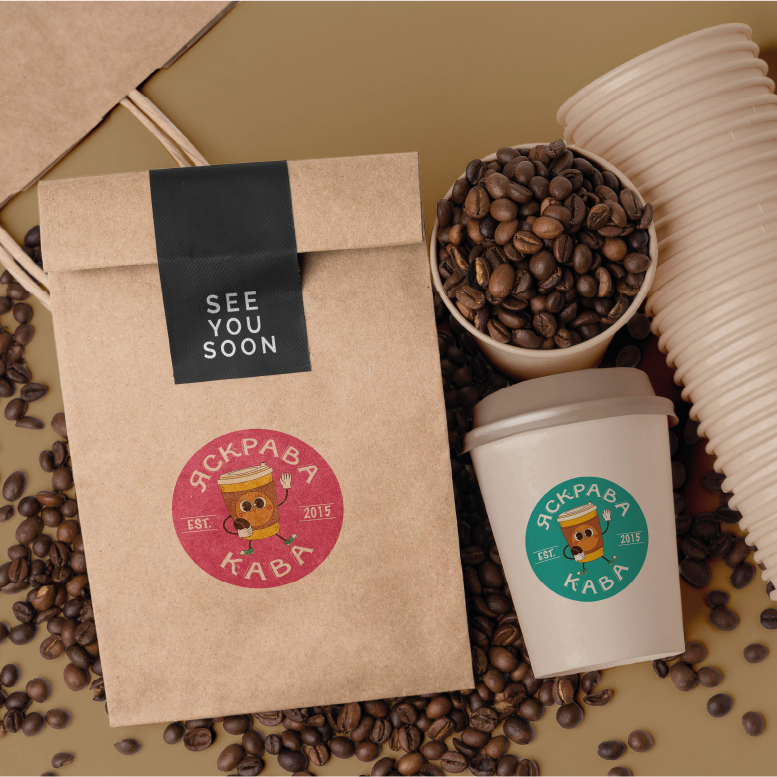 Наліпка з контурною порізкою