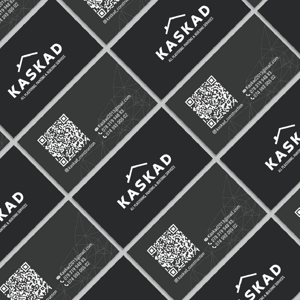 Візитка з вибірковим лакуванням