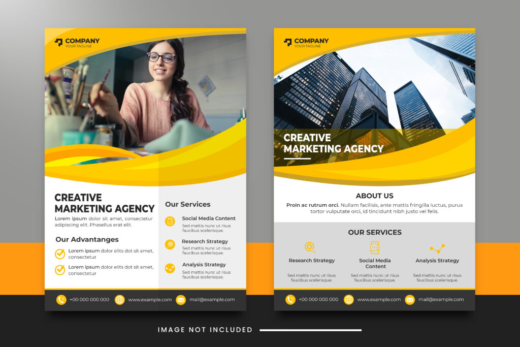 Флаєри рекламного агенства